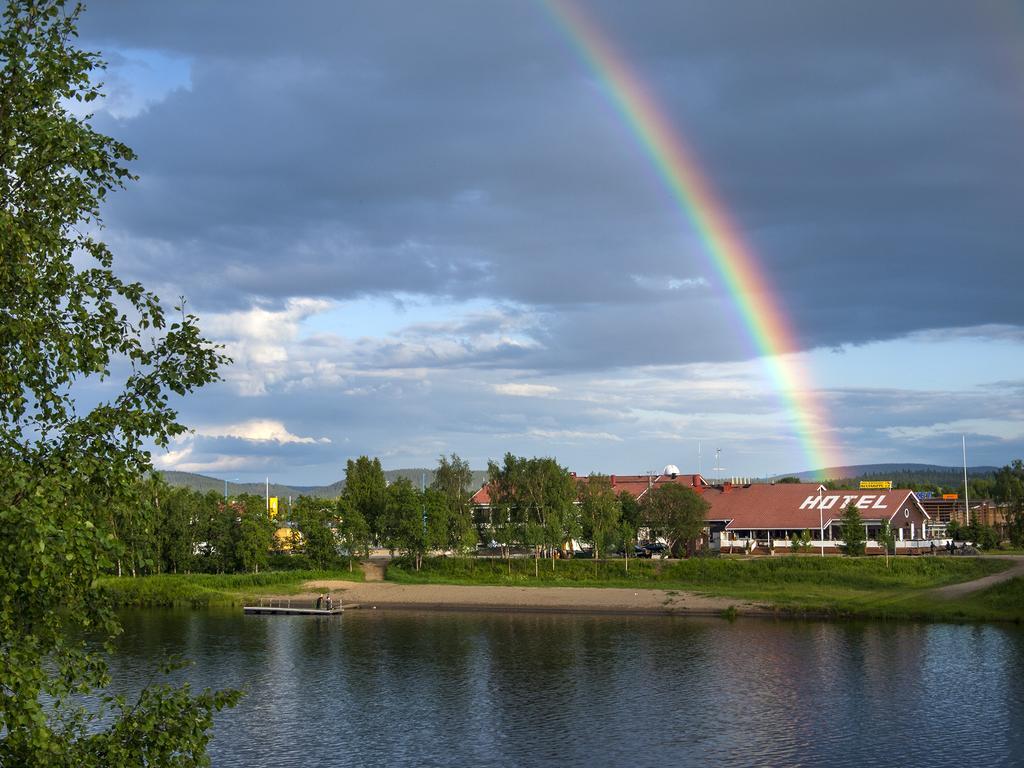 Kultahippu Hotel & Apartments Ivalo Buitenkant foto